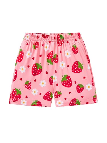 Image of Girls Summer Outfits Toddler Baby Girls Short Sets 2 Piece Clothing Set Flutter Sleeve Shirt and Short 2-7 Years
