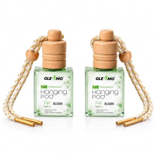 Image of Petal Bloom Premium Car Perfume Air Freshener (Pack of 2) | Luxury Floral Fragrance for Car Interior | Long Lasting Car Freshener Helps Remove Bad Odours | Dashboard Car Perfume for Cars | 20ml