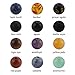 Magnetic Couples Chakra Bracelets, Long Distance Touch Love Bracelets & Necklace, Matching Bracelets for BFand GF, Friends (black&black)