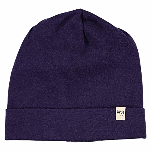 100% Merino Wool Cuff Beanie - Mens & Womens Warm Winter Hat - Watch Cap - Toque