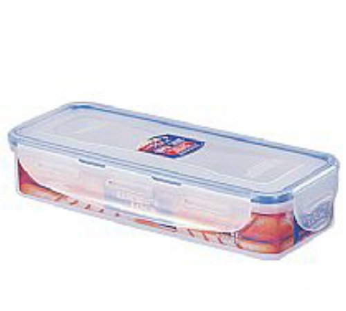 Image of Lock&Lock Classics Short Rectangular Food Container with Tray, 700ml