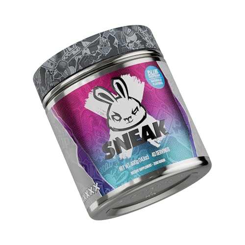 SNEAK Blue Raspberry Energy Drink Powder, 40 Servings