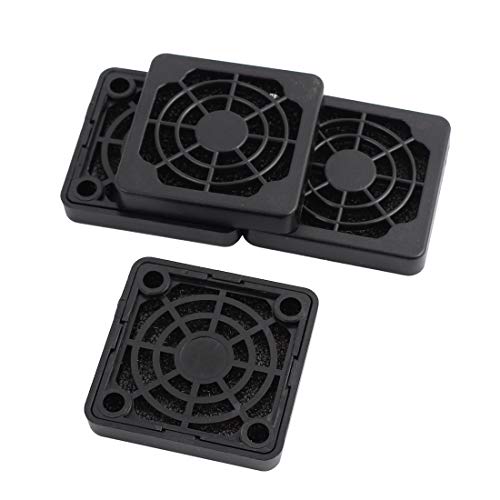 Aexit 43mm x 43mm Black debris PC Computer Case Fan debris Plastic Filter Cover Guard 4 Pcs (578f16964d9a766730fb78023ed18a1e)