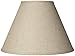Fine Burlap Empire Shade 6.5x15x10.75 (Spider) - Brentwood
