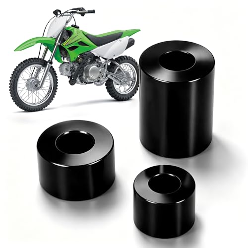 Entretoises de roue KLX 110 accessoire moto tout-terrain de 2002 à 2025 noir