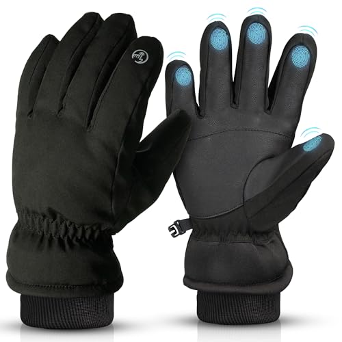 Coselena Waterproof Thermal Gloves for Winter - Coldproof Touchsc...