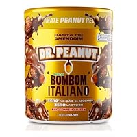 Pasta de Amendoim DR. Peanut Bombom Italiano 600G - Com Whey Protein