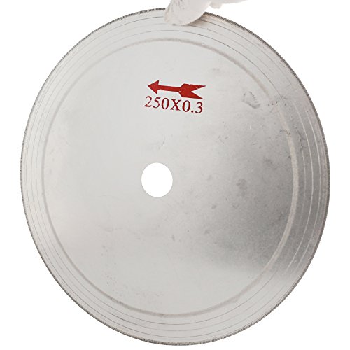 10" Inch Diamond Lapidary Saw Blade Ultra-Thin Rim 0.55Mm Cutting Disc Jewelry Tools For Stone #TOP5