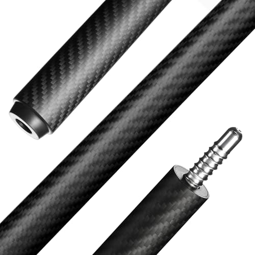Taco de billar BIZU Mars Impact 58" Fibra de carbono 12.5mm punta miniatura 2