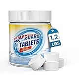 1 Inch Bromine Tablets | Brominating Chemical Sanitizer for Spas, Hot Tubs or Indoor Pools - Low Odor, Less Irritation, Pre-Stabilized, Long-Lasting, Chlorine Alternative - 1.2 lbs