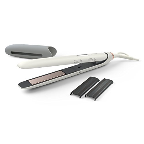 Philips Nutri Wonder - Plancha de pelo premiun para nutrir, proteger y alisar en...