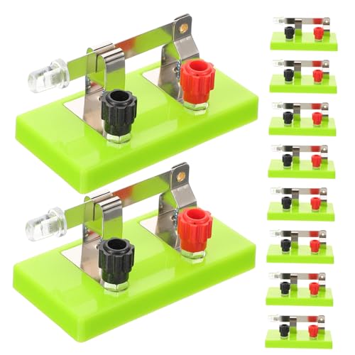 CIYODO Single Pole Switch for Physics Lab 10pcs Set Simple to Use Ideal for Educational DIY Electrical Projects