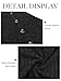 Plus Size Tops for Women Fashion Long Sleeve Pullover Sweaters Loose Fit Button Decor Shirts Chic Cozy Side Split Tunics 3XL Black