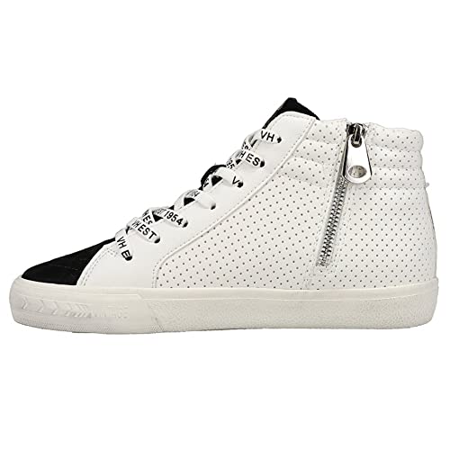 Vintage Havana Womens Gadol Studded High Lace Up Sneakers Casual Shoes Casual - White - Size 8 M #TOP14