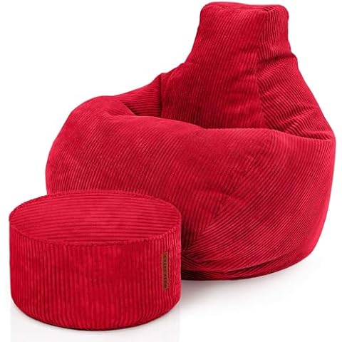 Green Bean© Pouf avec Tabouret Cover