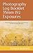 Produktbild Photography Log Booklet 35mm 192 Exposures: Tables of Six Exposures per Page. 192 Exposures - 8 rolls of 24 exposure Film. Booklet 5 x 8 inches. (Photography Log Books)