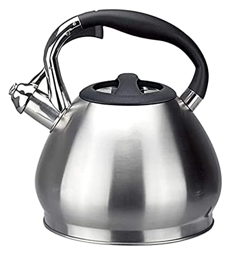 Bouilloire de cuisinière 3L inox théière sifflante classique à ébullition rapide