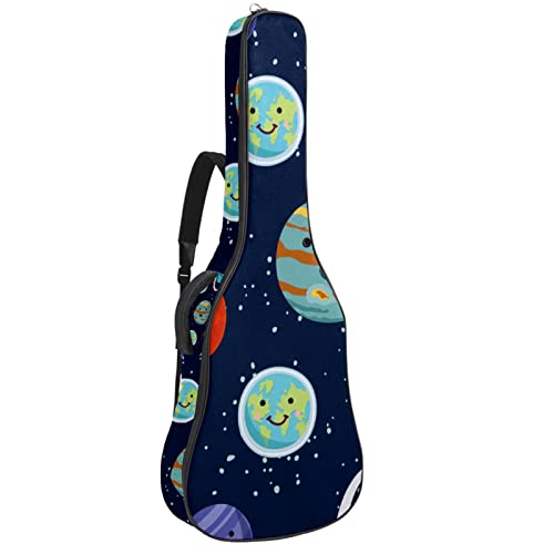 Housse imperméable pour guitare acoustique avec double bandoulière et poche en bois coloré, Multicolore 07, 42.9×16.9×4… - Les Beatles, Paul McCartney, John Lennon, RIngo Starr, George Harrison Housse imperméable pour guitare acoustique avec double bandoulière et poche en bois coloré, Multicolore 07, 42.9x16.9x4…