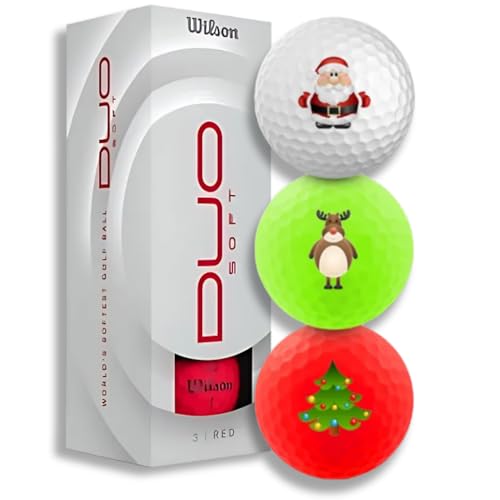 Wilson Staff DX2 Soft/Optix 2018 Xmas - 3er Pack Christmas...