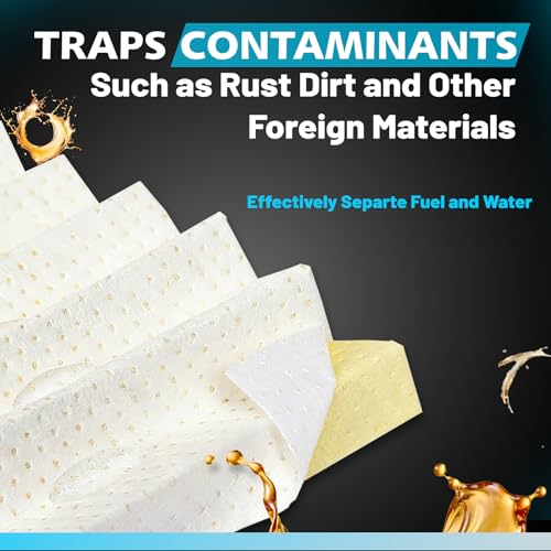 Image of 6.7 Cummins Fuel Filter Water Separator Kit Compatible with 2019-2024 Dodge Ram 2500 3500 4500 5500 6.7L Diesel Turbo Engines | Replaces 68436631AA, 68157291AA