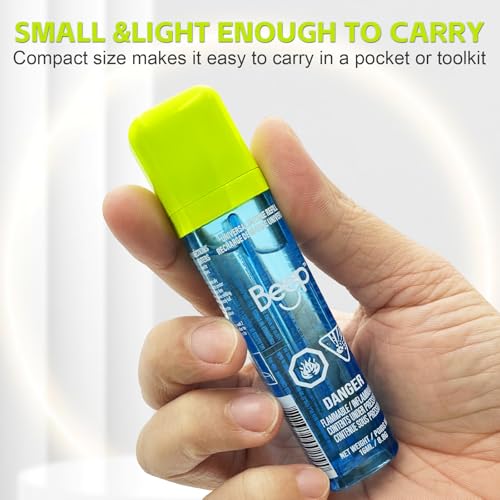 BEEP Premium Butane Fuel Refill 0.31oz(8.8g/16ml),5 Pack for Lighters, Butane Torch Replacement Canisters, 99.999% Pure Butane Refill Fluid for Lighters&Torches