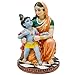 Hindu God Krishna and Yashoda - 7.9