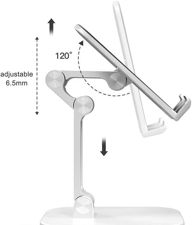 Desk Mobile Phone Holder for Universal Adjustable Table Cell Telephone Support Metal Tablet Stand