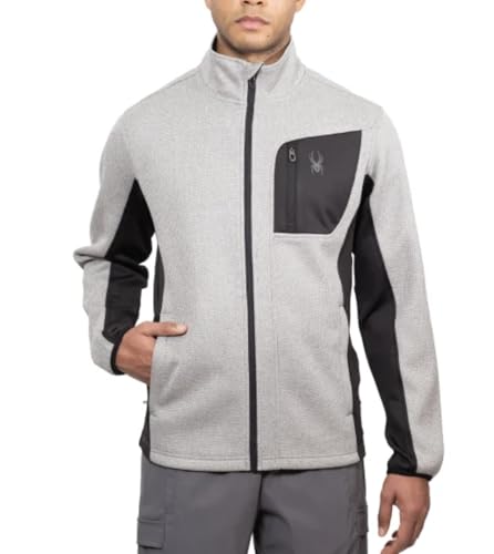 Image of Spyder Men's Relaxed Fit Full Zip Jacket