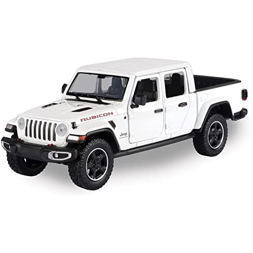 Modelo a escala 1:24 Jeep Gladiator Rubicon 2021 blanco