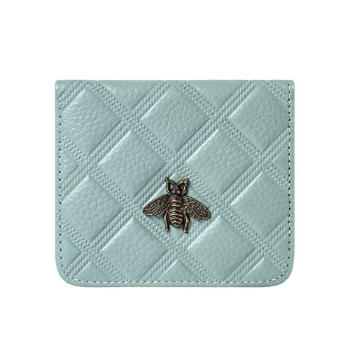 Image of Womens Wallet RFID Blocking Small Compact Bifold Genuine Leather Pocket Wallet Mini Wallets for Women Ladies Purse