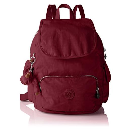 Kipling City Pack S, Borsa a Zainetto Donna, Rosa (REF33G Berry), 27x33.5x19 cm (B x H x T)