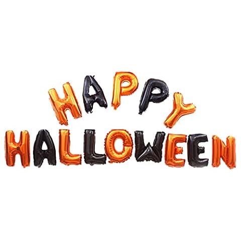 Halloween Foil Balloons, Halloween Balloons Banner Halloween Party Decoration for Halloween Day Party Cover