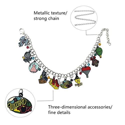 TV Movies Bracelet Charm, Environmental Zinc Alloy Hand Chain Bracelets, Anime Gifts Charm Chain for men and Women3