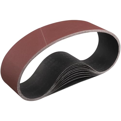 STEBRUAM Sanding Belt 100 x 915 mm,10PCS 240 Grit