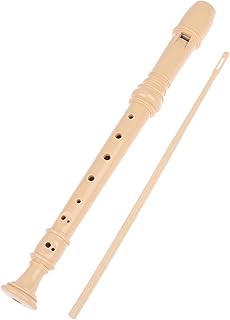 soprano recorder instrument Professional Treble Flute 6/8-Hole Saxophone Recorder ABS Adjustable Clarinet Flute Instrument For Children (Color : 8 hole)