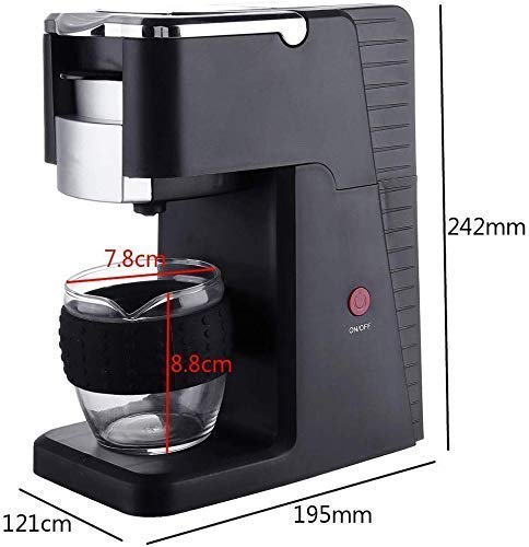 MZXUN Máquina de café, eléctrico cápsula de presión del café Express de la máquina de café del hogar Cafetera Espresso… - Imagen 3