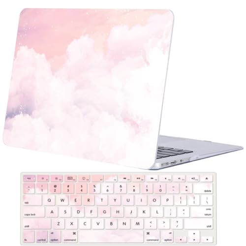 Funda MacBook Pro 15 Retina 2012 a 2015 modelo A1398 rígida nube rosa