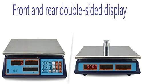 Báscula Electrónica Portátil 40kg x 10g Acero Inoxidable miniatura 2