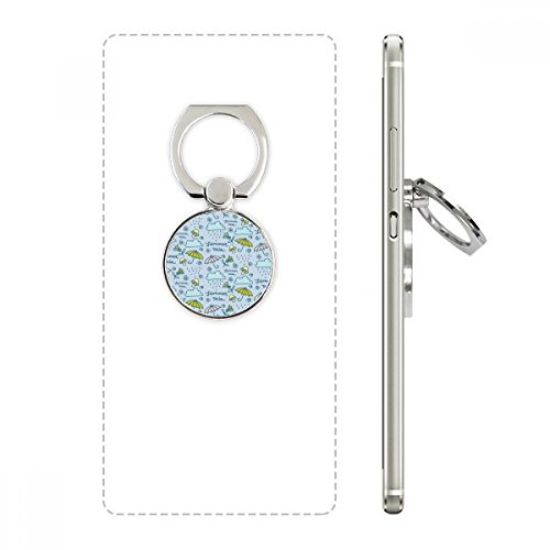 Anneau de téléphone fleur et pluie pour regarder vos vidéos