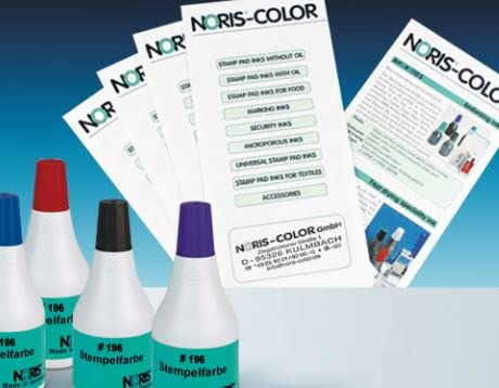 Noris #196 Encre Pour Tampon – Blanc, Résistante Abrasion Pour Plastiques, Papier Brillant & Caoutchouc