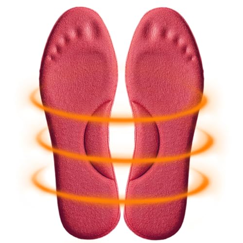 Plantillas calentadas, calentadores de pies – cómodas plantillas térmicas | Calentador de pies con soporte para plantilla de espuma para hombre mujer caza al aire libre pesca camping senderismo