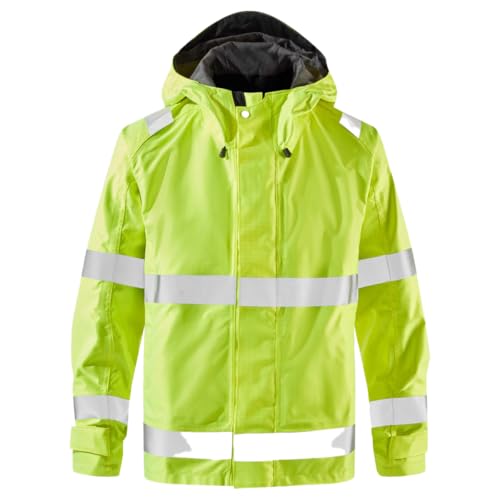 STRATA® Inherent Arc Flash & Flame Protective Hi-Viz Waterproof Jacket (CAT 2, 23cal/cm)