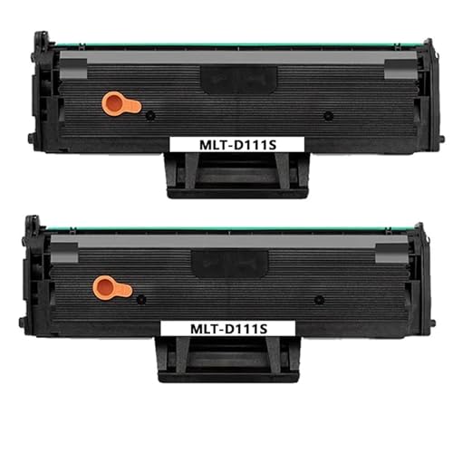 Toner MLT-D111S compatible M2020 M2070 - Impression noire nette 2 Pcs
