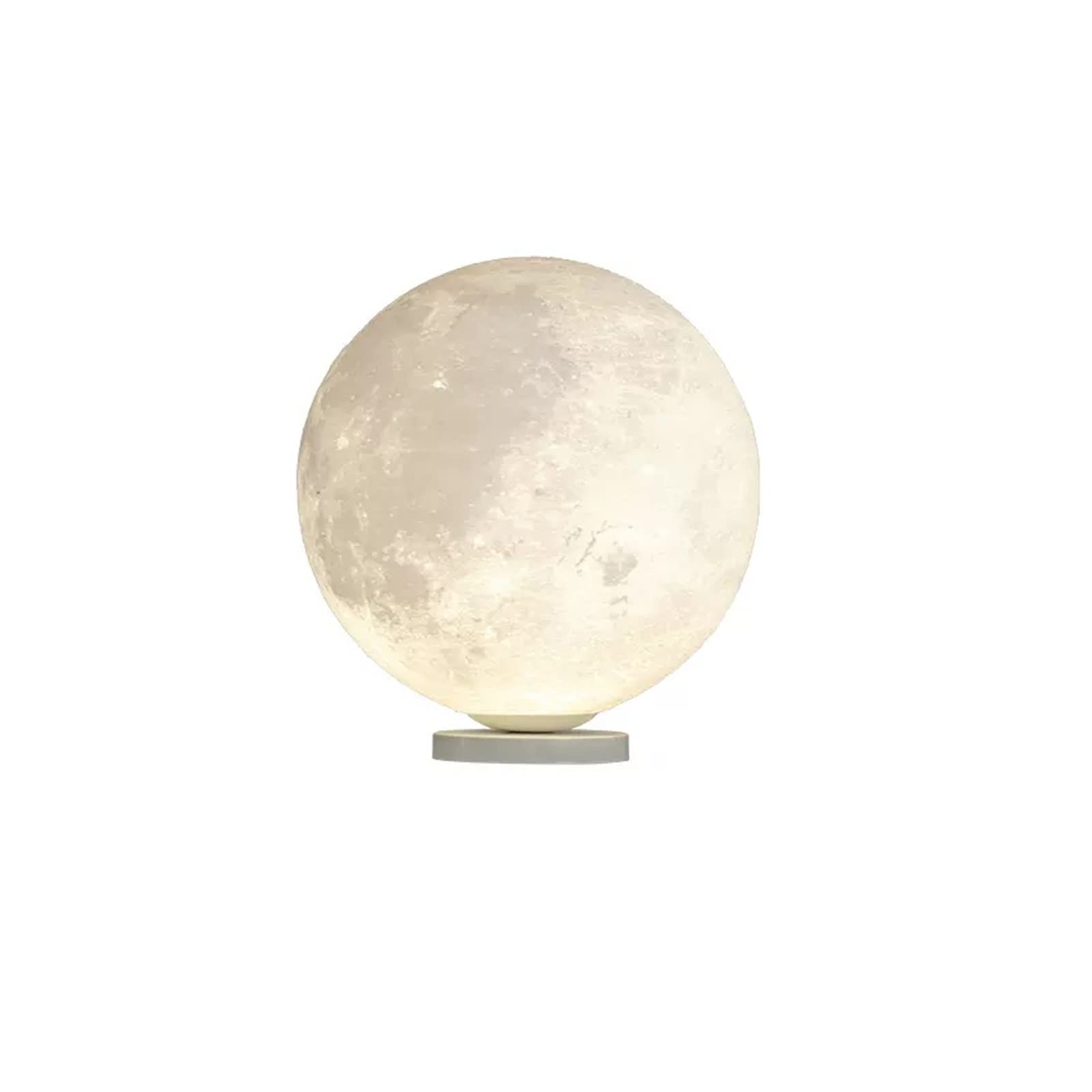 LJHFG63KUYT Standing Lamps Moon Lamp Floor Living Room Bedroom Bedside Atmosphere Photography Three Color Dimming Outdoor (Excluding Light Source) Decorate(20cm)