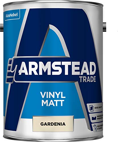 Armstead Trade Vinyl Matt Paint Gardenia 5 Litres