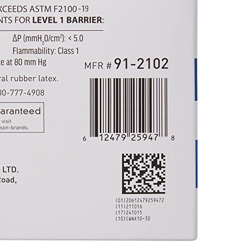 McKesson Medical Face Masks, Level 1, Non-Sterile, Blue, 7 x 3.75 in, 50 ct - image 7