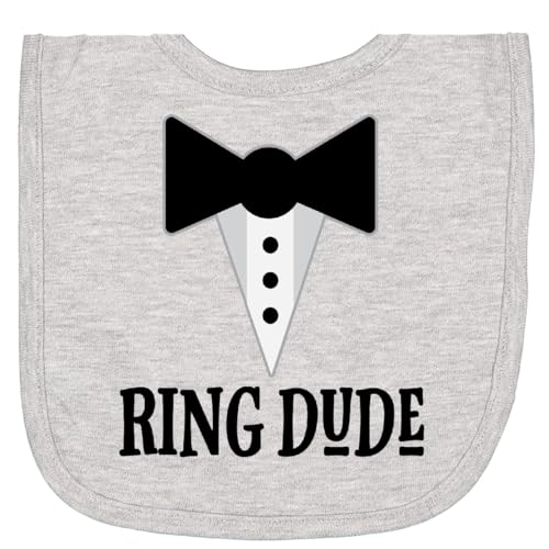inktastic Ring Dude Ringbearer Bridal Party Wedding Newborn Bib