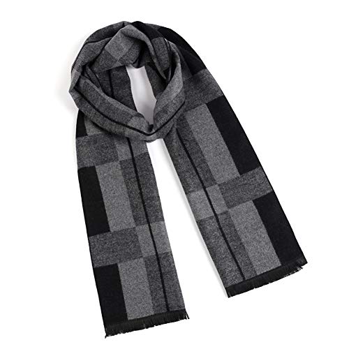 Cashmere Feel Scarf for Winter, Luxurious Unique Design Selection Scarf for Men & Women2