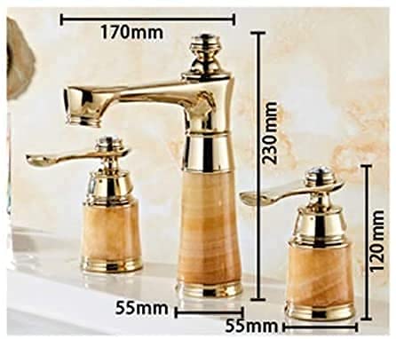 Robinet Quatre Pièces avec Douche pour une salle de bain familiale et moderne