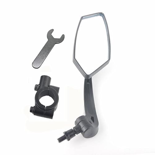 Espejo retrovisor de visión trasera para bicicletas eléctricas, superficie de espejo extra grande (derecha) Cover